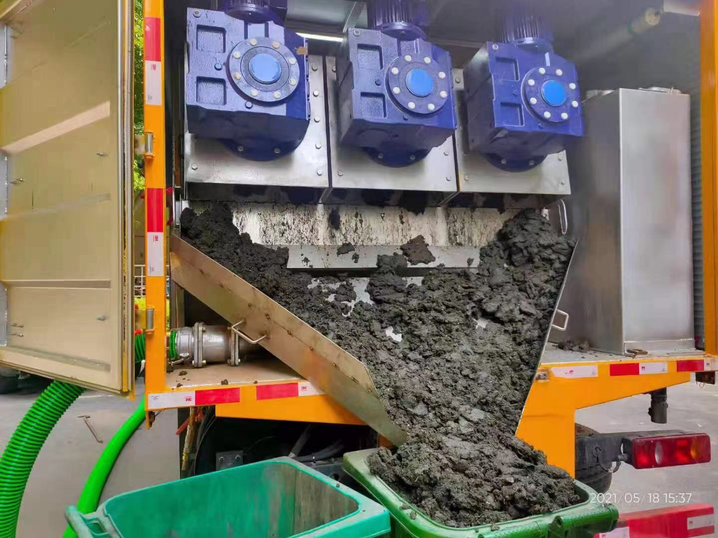 武胜化粪池清掏城市维护站-泥浆净化干湿分离处理